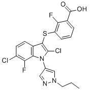 Cudetaxestat (Sinónimos: BLD-0409) Nº CAS:1782070-21-6