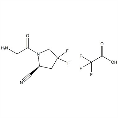 (S)-1-(2-Aminoacetilo)-4,4-difluoropirrolidina-2-carbonitrilo Trifluoroacetato N.º CAS:1448440-40-1