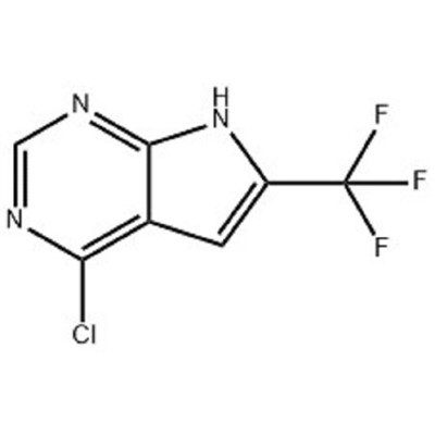 4-cloro-6-(trifluorometil)-7H-pirrolo[2,3-d]pirimidina Nº CAS: 1830312-37-2